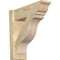 Ekena Millwork Funston Rough Sawn Traditional Outlooker, Douglas Fir, 6"W x 18"D x 18"H OUT06X18X18FST01RDF - alternate 1
